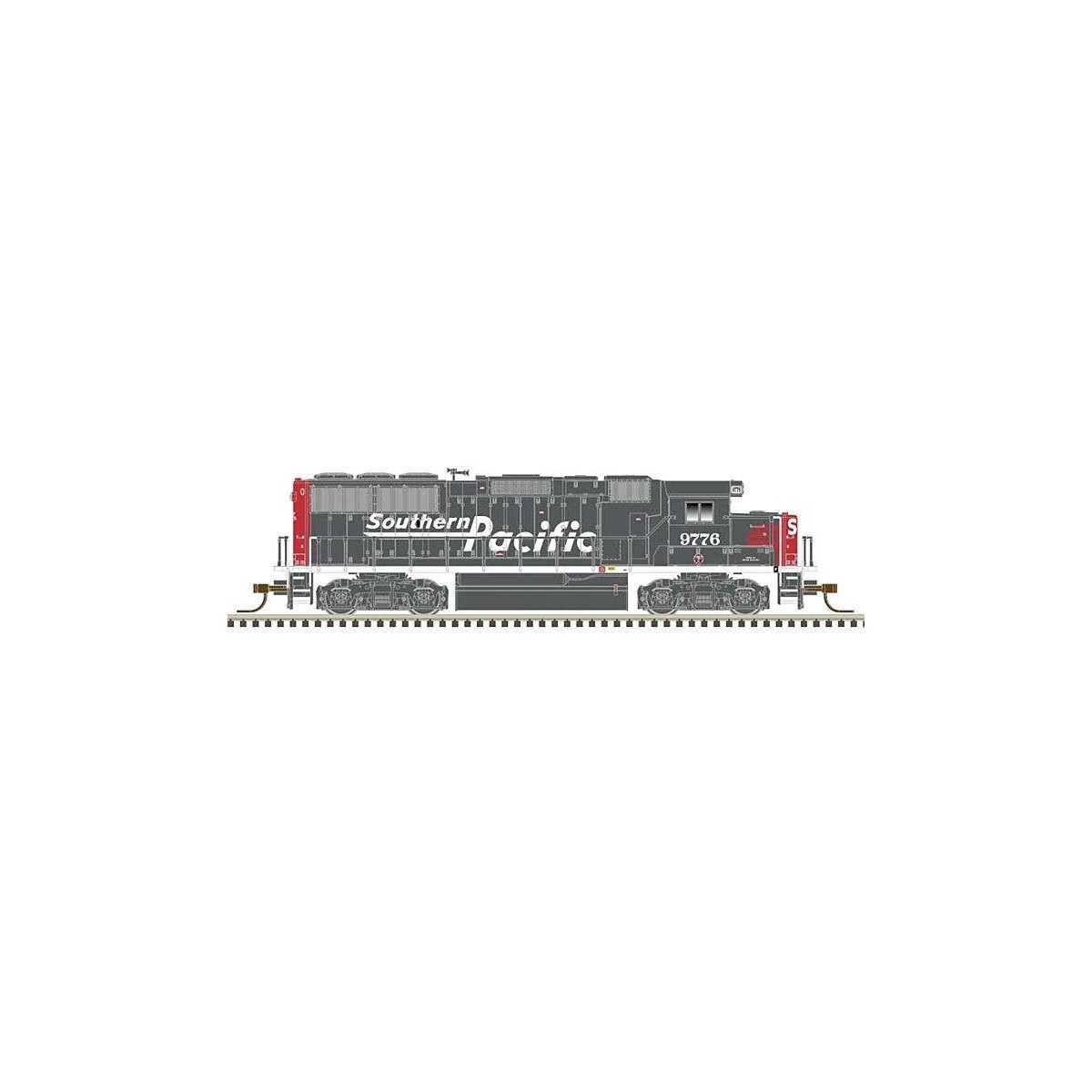 EMD GP60 - Standard DC - Master(TM) Silver -- Southern Pacific 9776 (gray, red Speed Lettering), N, Atlas Model Railroad Co. 400