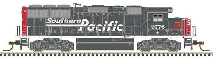 EMD GP60 - Standard DC - Master(TM) Silver -- Southern Pacific 9776 (gray, red Speed Lettering), N, Atlas Model Railroad Co. 400