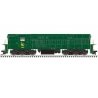 FM H-24-66 Phase 1B Trainmaster - Standard DC - Master(R) Silver -- Central Railroad of New Jersey 2405 (green, gold, no stripes