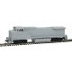 GE Dash 8-40BW - Standard DC - Master(R) Silver -- Undecorated (Gull-Wing Cab, Ditch Lights), HO, Atlas Model Railroad Co. 10001