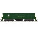 FM H-24-66 Phase 1B Trainmaster - Standard DC - Master(R) Silver -- Reading 803 (green, gold), HO, Atlas Model Railroad Co. 1000