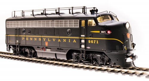 REFURBISHED R4860 EMD F7A, PRR 9673A, DGLE Single Stripe, Paragon3 Sound/DC/DCC, HO, BLI, 4860