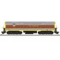 FM H-24-66 Phase 1A Trainmaster - Standard DC -- Erie-Lackawanna 1850 (gray, maroon Yellow Roadname), N, Atlas Model Railroad Co