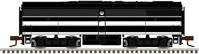 Alco FB1 - Standard DC - Master(TM) Silver -- Lehigh & New England (black, white), N, Atlas Model Railroad Co. 40004552