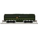 Alco FB1 - Standard DC - Master(TM) Silver -- Pennsylvania Railroad 9606B (Single Stripe, Brunswick Green), N, Atlas Model Railr