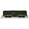 Alco FB1 - Standard DC - Master(TM) Silver -- Pennsylvania Railroad 9606B (Single Stripe, Brunswick Green), N, Atlas Model Railr