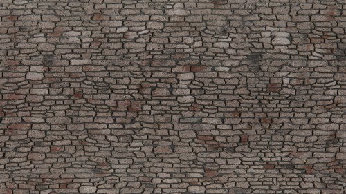 3D Structured Foil "Quarrystone Wall", HO, NOCH 60371