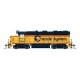 EMD GP35 Low Nose - Sound and DCC - Paragon4(TM) -- Chessie System B&O 3551 (yellow, blue, vermillion), HO, Broadway Limited Imp