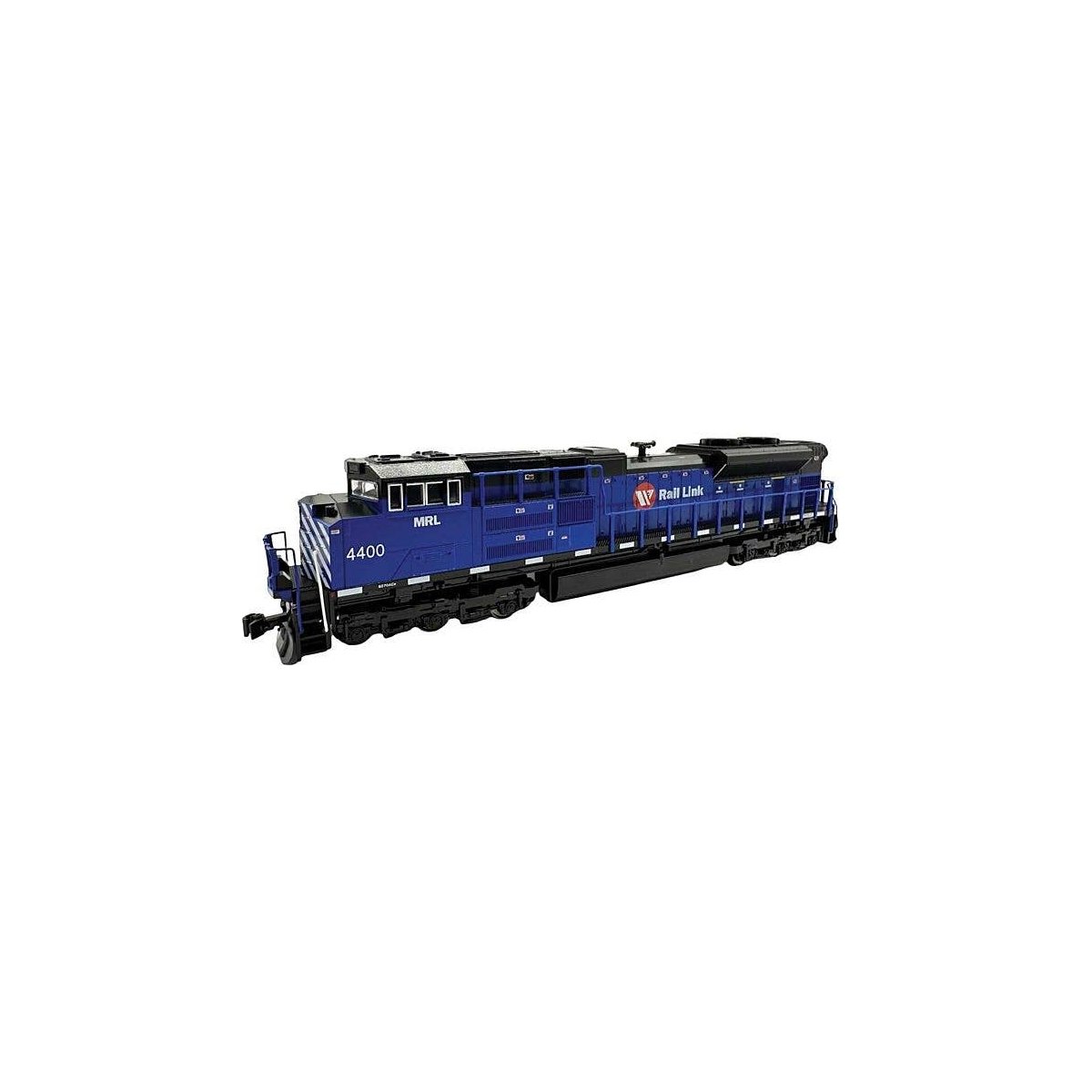 EMD SD70ACe with Nose Headlight - Sound and DCC -- Montana Rail Link 4401 (blue, white, red), N, Kato USA Inc 1768531S
