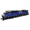 EMD SD70ACe with Nose Headlight - Sound and DCC -- Montana Rail Link 4401 (blue, white, red), N, Kato USA Inc 1768531S