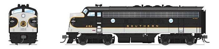 EMD F3 A-Unpowered B Set - Sound and DCC - Paragon4(TM) -- Southern Railway 4184, 4364 (Tuxedo, black, white), HO, Broadway Limi