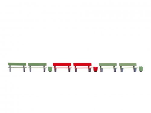 Benches, HO, NOCH 14848