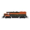 EMD GP35 Low Nose - Standard DC - Stealth -- Great Northern 3035 (Simplified EB Scheme, Pullman green, Omaha Orange), HO, Broadw