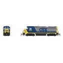EMD GP30 Low Nose - Standard DC - Stealth -- CSX 4233 (YN2, gray, blue, yellow), HO, Broadway Limited Imports 9569
