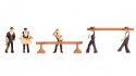 Carpenters, HO, NOCH 15051