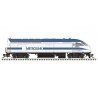 Motive Power Industries MP36PH-3C - Standard DC -- Metrolink 890 (white, blue), HO, Atlas Model Railroad Co. 10004153