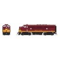 EMD F3A - Sound and DCC - Paragon4(TM) -- Soo Line 202B (maroon, Dulux Gold), HO, Broadway Limited Imports 8176
