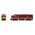 EMD F3A - Standard DC - Stealth -- Soo Line 202A (maroon, Dulux Gold), HO, Broadway Limited Imports 8340