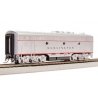 EMD F3B - Standard DC - Stealth -- Chicago, Burlington & Quincy 9961B (silver, black, red), HO, Broadway Limited Imports 8335