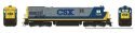 GE C30-7 - ESU LokSound and DCC -- CSX 7029 (YN2 Scheme, gray, blue, yellow), HO, Rapido Trains Inc 42513