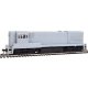 GE U30B High Nose - Standard DC - Master(R) Silver -- Undecorated, HO, Atlas Model Railroad Co. 10000436