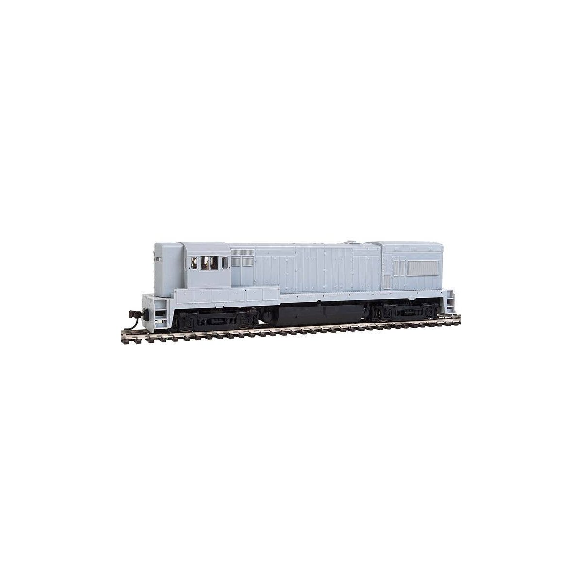 GE U30B High Nose - Standard DC - Master(R) Silver -- Undecorated, HO, Atlas Model Railroad Co. 10000436
