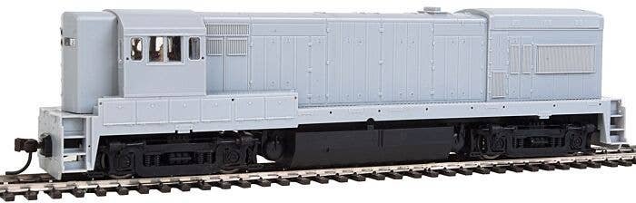 GE U30B High Nose - Standard DC - Master(R) Silver -- Undecorated, HO, Atlas Model Railroad Co. 10000436