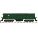 FM H-24-66 Phase 1B Trainmaster - Standard DC - Master(R) Silver -- Reading 806 (green, gold), HO, Atlas Model Railroad Co. 1000