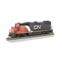 EMD GP38-2 - Standard DC -- Canadian National 4720 (black, white, red), HO, Bachmann Industries 61717