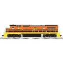 GE DASH 8-40C w/Front & Rear Ditch Lights - ESU LokSound & DCC - Master(R) Gol -- Providence & Worcester 4051 (orange, yellow), 