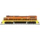 GE DASH 8-40C w/Front & Rear Ditch Lights - ESU LokSound & DCC - Master(R) Gol -- Providence & Worcester 4052 (orange, yellow), 