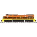 GE DASH 8-40C w/Front & Rear Ditch Lights - ESU LokSound & DCC - Master(R) Gol -- Providence & Worcester 4052 (orange, yellow), 