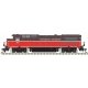 GE Dash 8-40B w/Ditch Lights - LokSound and DCC - Master(R) Gold -- Providence & Worcester 3907 (brown, orange, white), HO, Atla