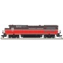 GE Dash 8-40B w/Ditch Lights - LokSound and DCC - Master(R) Gold -- Providence & Worcester 3907 (brown, orange, white), HO, Atla