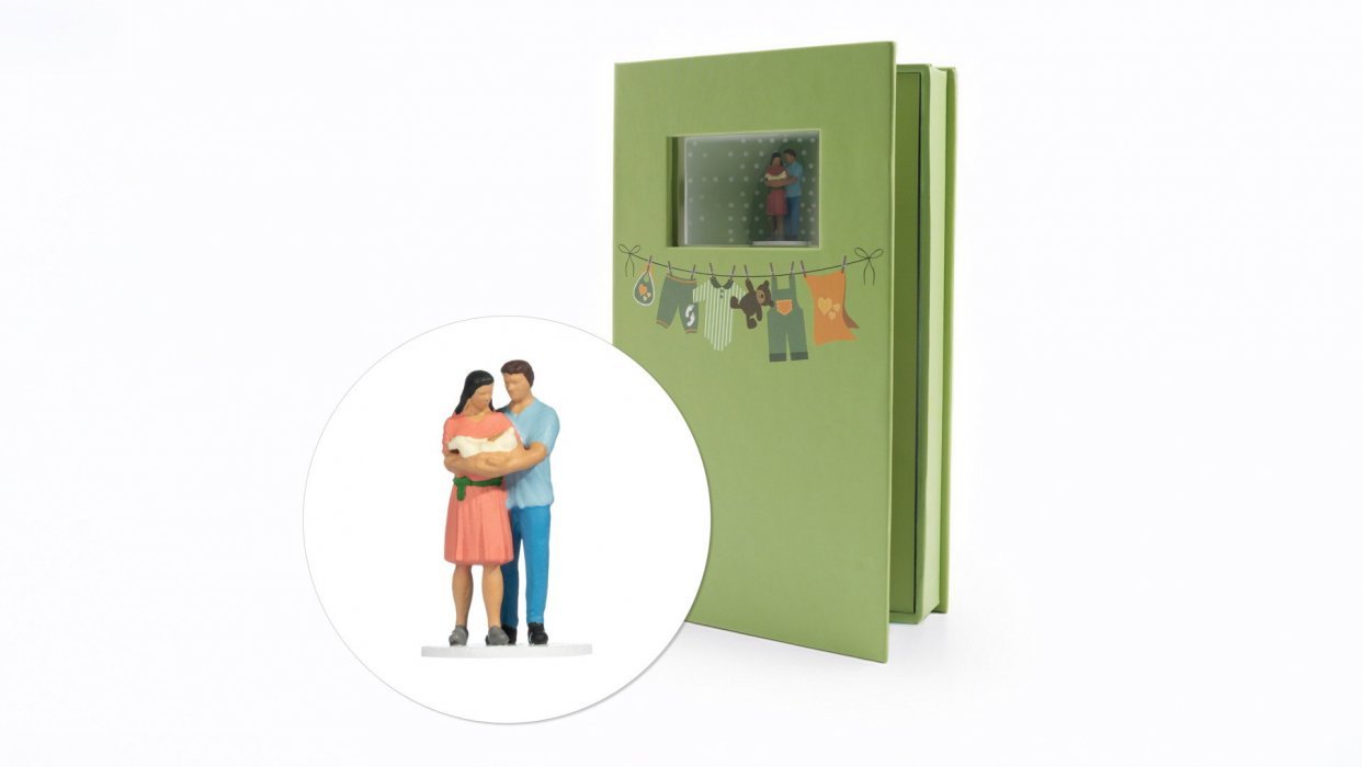 New Gift Box ‘Congratulations on Your Baby’, All Scales, NOCH 99509