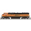 EMD SD60M with Ditch Lights - ESU LokSound and DCC - Master Gold(TM) -- BNSF Railway 1452 (H3, orange, yellow, black), N, Atlas 