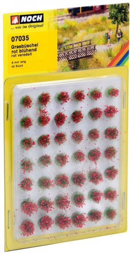 Grass Tufts Mini Set “blooming”, All Scales, NOCH 07035