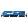 GE B23-7 Low Nose, No Nose Headlight, Anticlimber, Ditch Lights - LokSound a -- Conrail 1948 (Ditch Lights, blue, white, white S