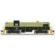 Alco RS3 - ESU LokSound & DCC - Classic Silver -- British Columbia Railway 561 (green, yellow), N, Atlas Model Railroad Co. 4000
