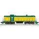 Alco RSD4/5 - ESU LokSound & DCC - Classic Silver -- Chicago & North Western 1667 (yellow, green), N, Atlas Model Railroad Co. 4