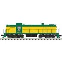 Alco RSD4/5 - ESU LokSound & DCC - Classic Silver -- Chicago & North Western 1667 (yellow, green), N, Atlas Model Railroad Co. 4