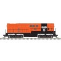 Fairbanks-Morse H16-44 - Sound and DCC - Master(R) Gold -- New Haven 593 (Post McGinnis, orange, black), N, Atlas Model Railroad