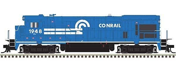 GE B23-7 Low Nose w/Headlight, No Anticlimber - LokSound and DCC -- Conrail 1925 (blue, white), N, Atlas Model Railroad Co. 4000