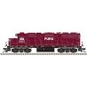 EMD GP38 Low Nose w/Dynamic Brakes - LokSound & DCC - Master(R) Gold -- First Union Rail Leasing FURX 5527 (maroon, black, Ditch