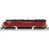 EMD SD60E with Ditch Lights - ESU LokSound and DCC - Master Gold(TM) -- Carload Express 6002 (maroon, yellow), N, Atlas Model Ra