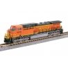 GE AC4400CW - DCC -- BNSF Railway 5678 (H1, orange, Pullman Green, yellow), N, Kato USA Inc 1767115DCC