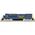 GE DASH 8-40C w/Front Ditch Lights - Standard DC -- Cimarron Valley 4053 (blue, yellow), HO, Atlas Model Railroad Co. 10004171