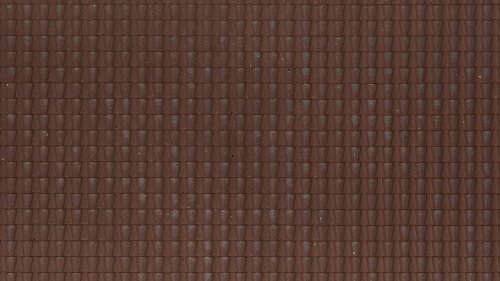 % SALE % Pantile, dark red, HO, NOCH 60351