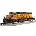 EMD SD40-2 Early Production - DCC -- Union Pacific 3214 (Armour Yellow, gray, red Frame Stripe, Large Lettering), N, Kato USA In