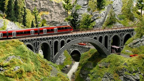 Rhône Viaduct, HO, NOCH 58670